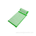 cotton back pain therapy acupressure mat pillow set